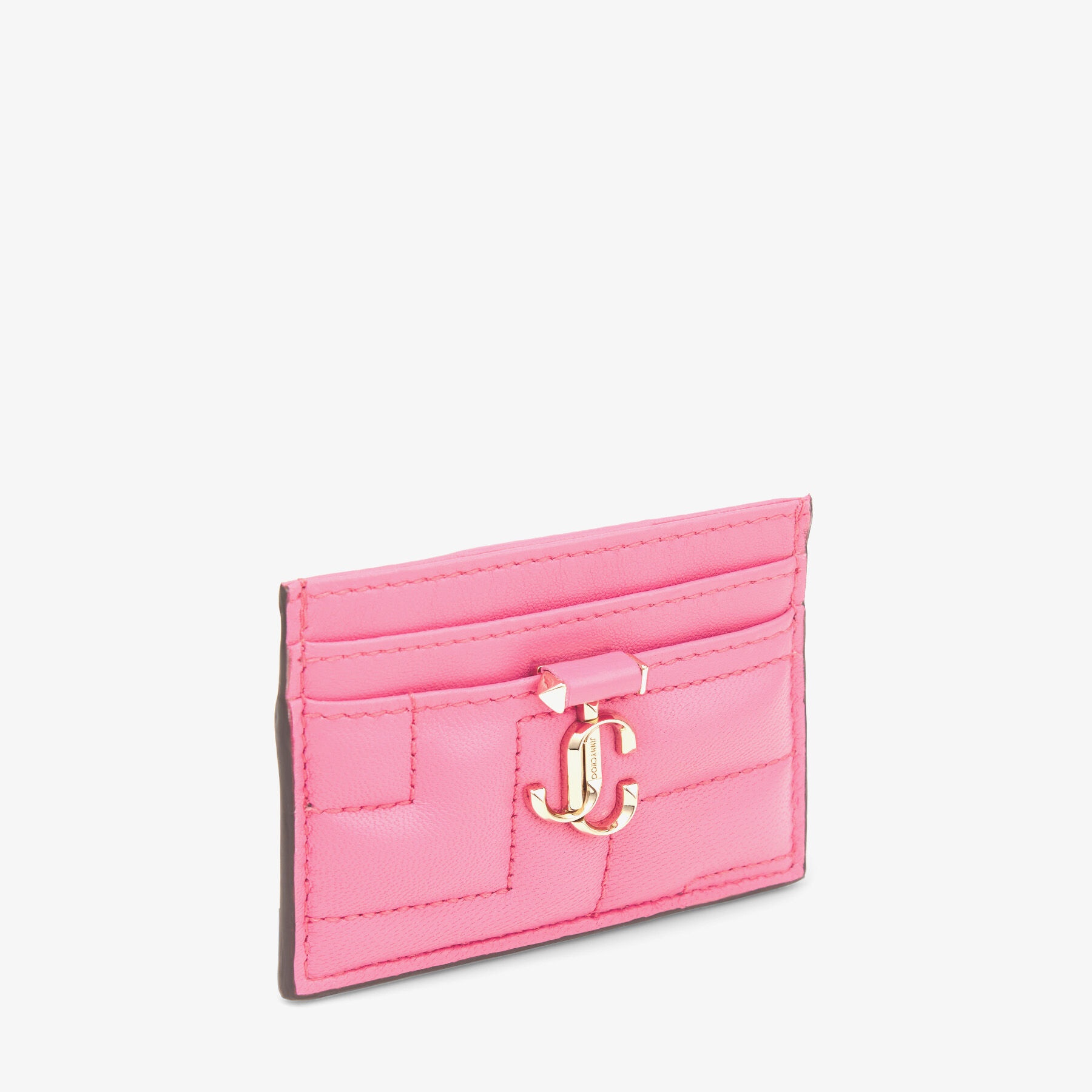 Umika Avenue
Candy Pink Avenue Nappa Leather Card Holder with JC Emblem 2