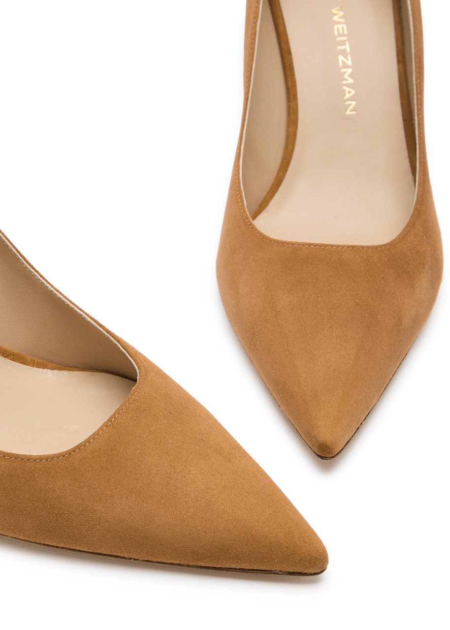 Stuart Weitzman Stuart Power 75 Suede Pumps - 3