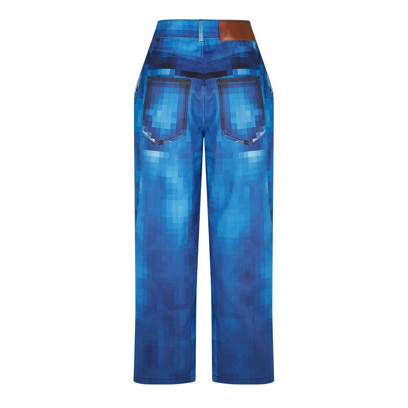 Loewe PIXEL BAGGY JEANS | cruisefashion | REVERSIBLE