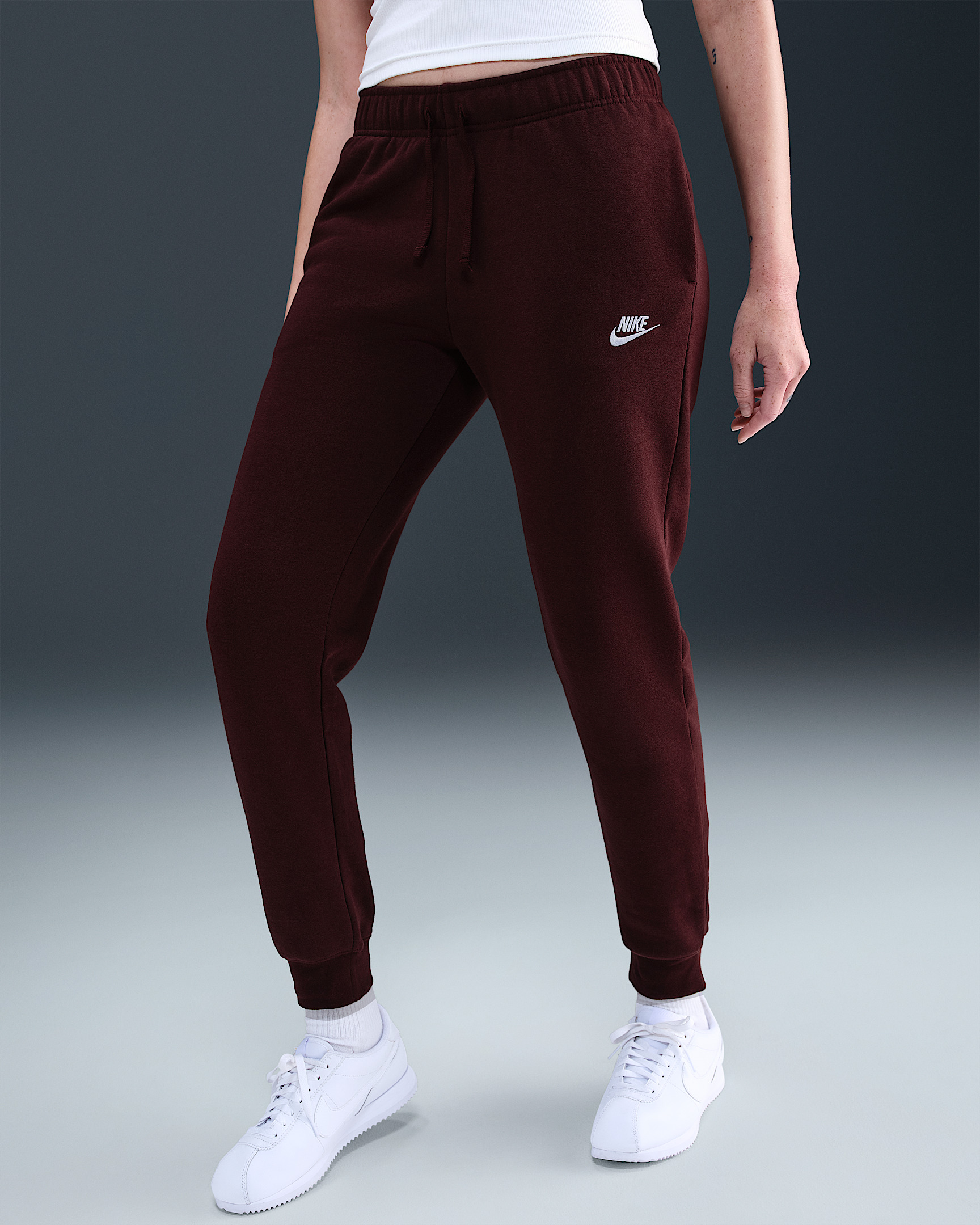 Nike Sportswear Club Fleece Women's Mid-Rise Joggers - 2