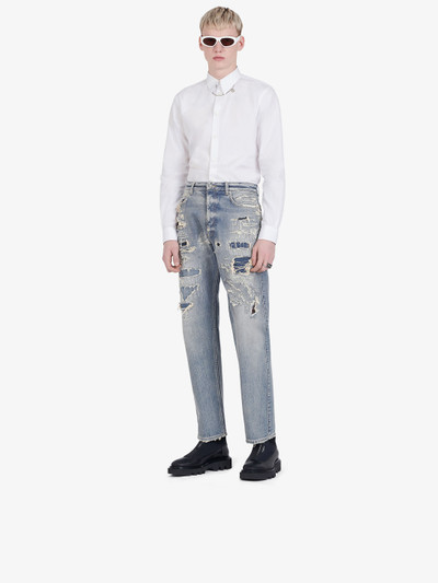 Givenchy Destroyed effect jeans outlook