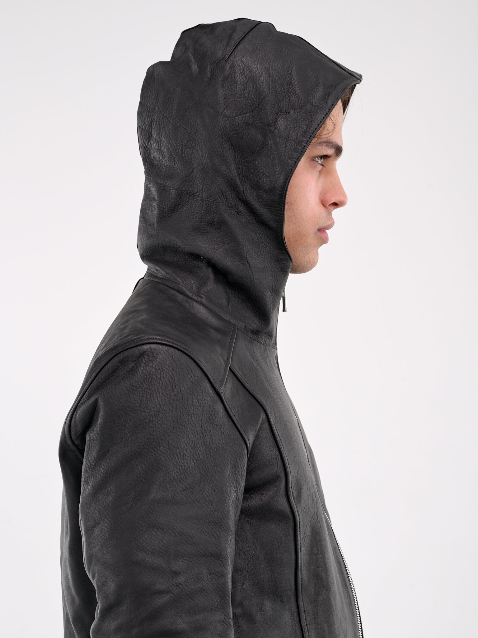 Caban Leather Jacket - 5