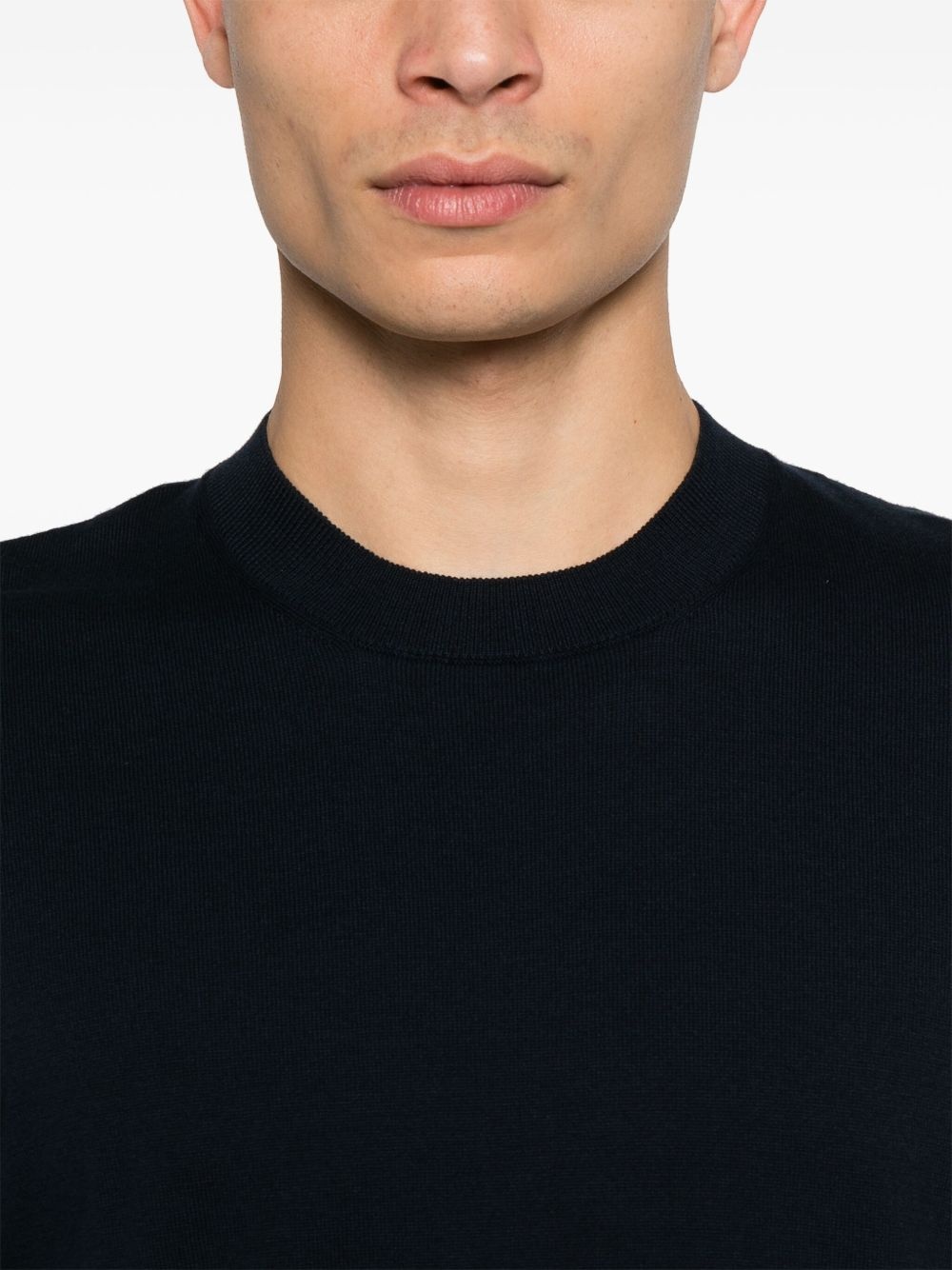 fine-knit T-shirt - 4