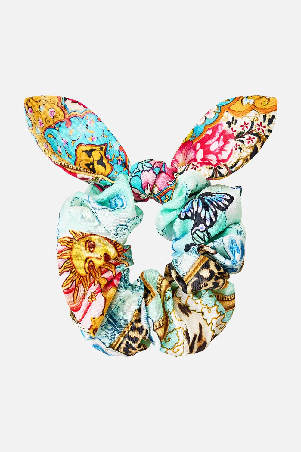 SCRUNCHIE WITH TIE - 1