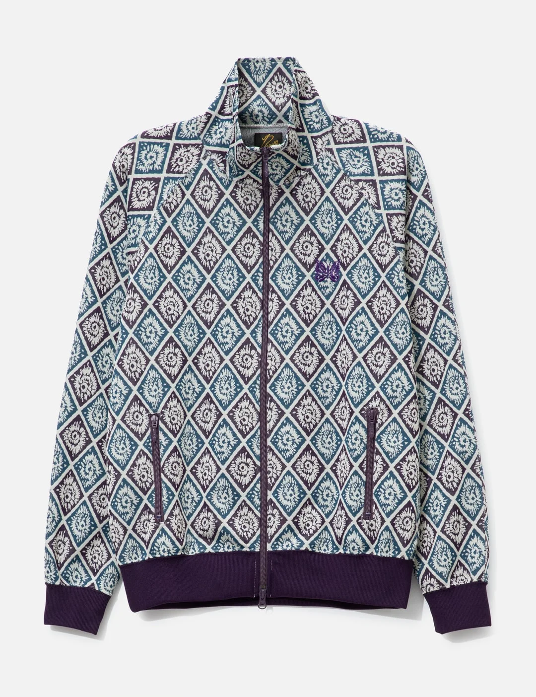 TRACK JACKET - POLY JACQUARD - 1