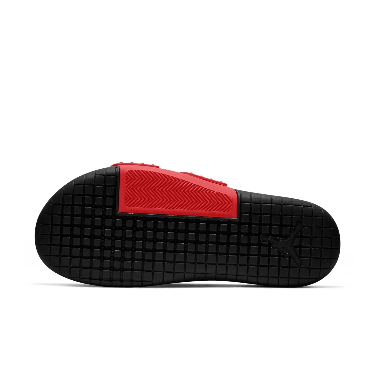Air Jordan Hydro 8 Colorblock Casual Red Black Slippers 'Red Black' CD2803-604 - 4