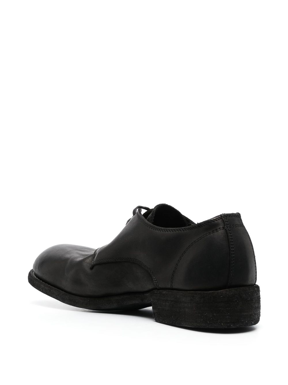 almond-toe leather brogues - 3