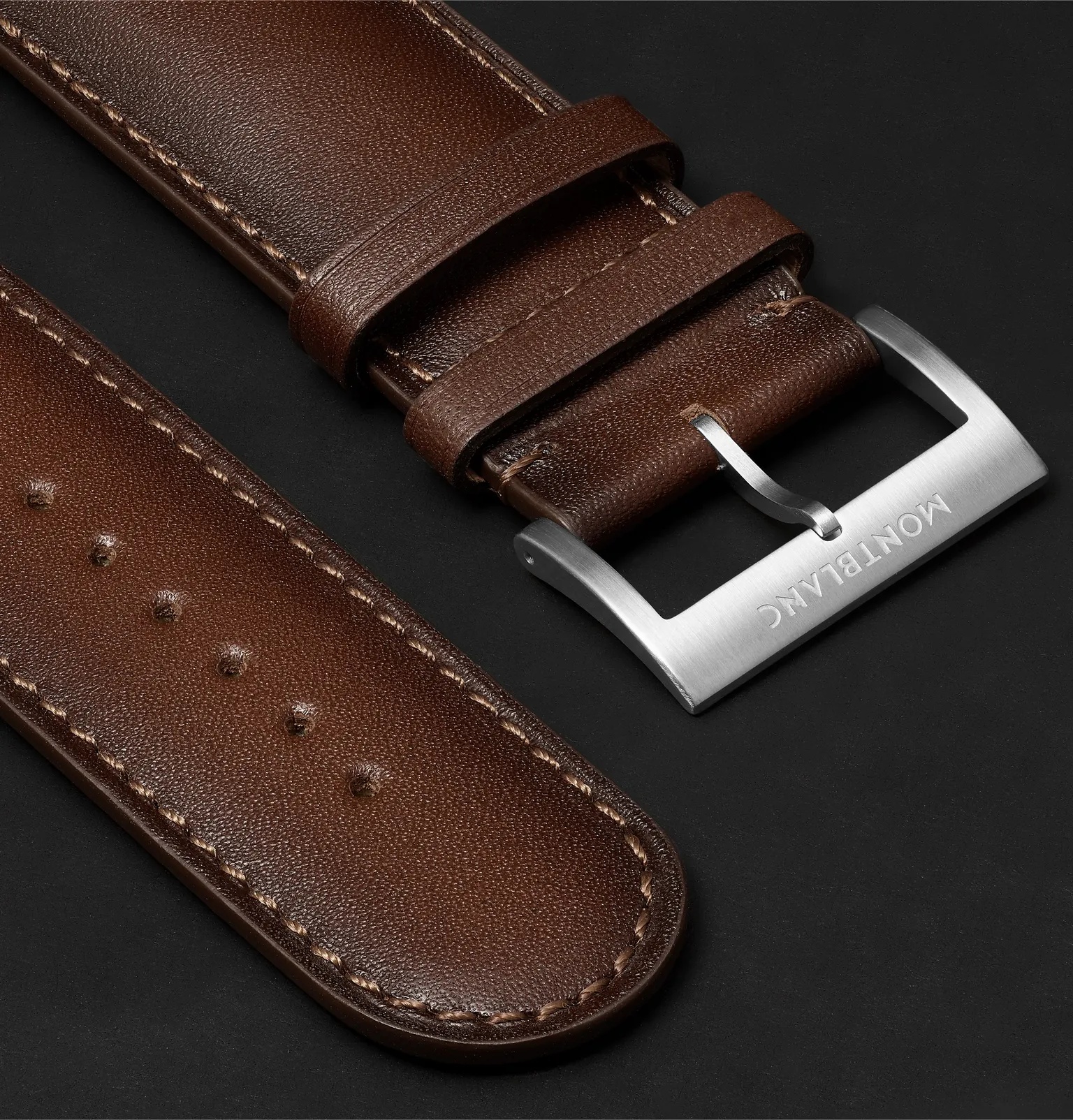 Summit Leather Watch Strap - 2