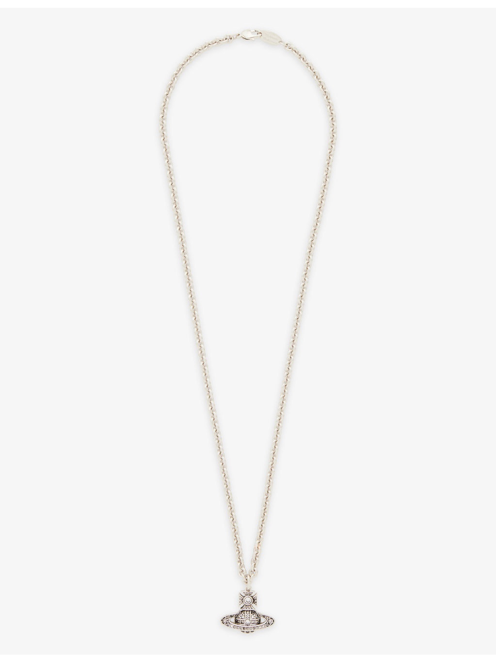 Carmela platinum-plated brass necklace - 1