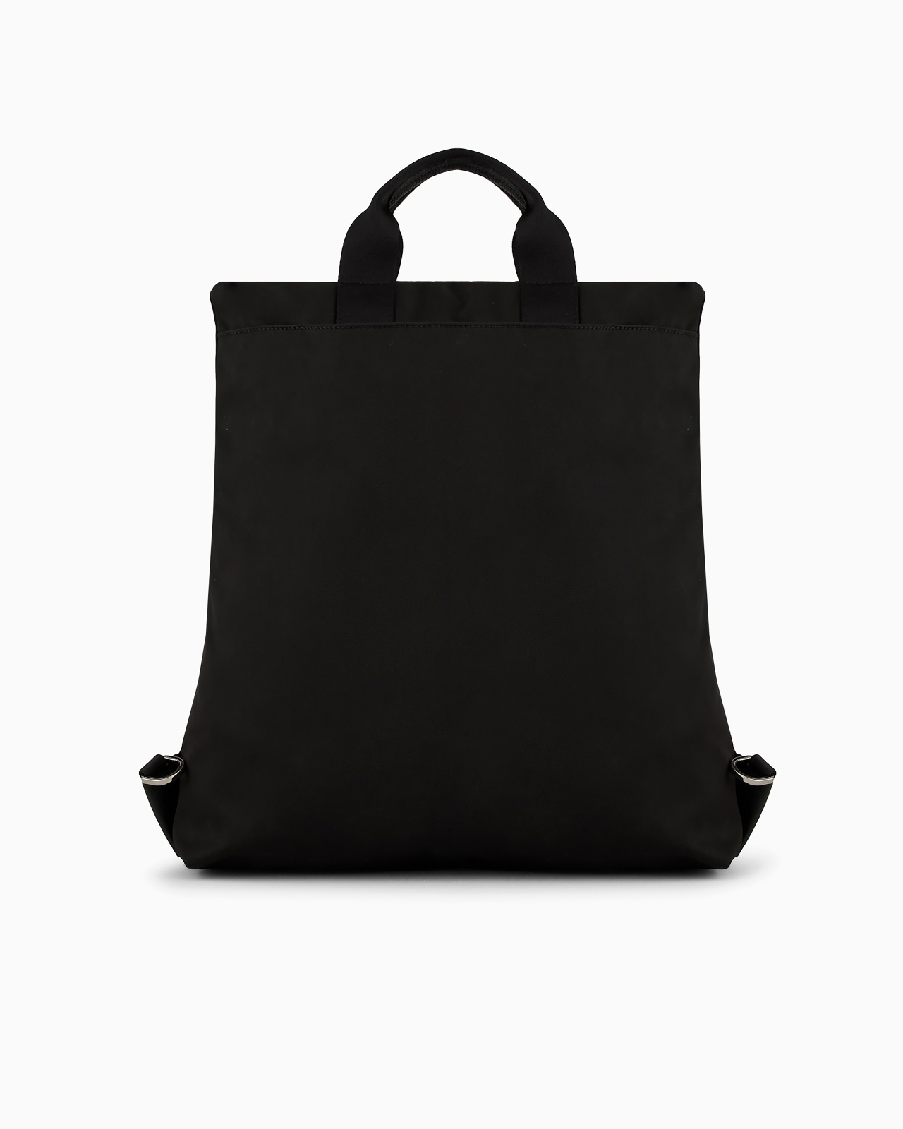 ASV CONVERTIBLE SHOPPER BAG IN NYLON AND PEBBLED LEATHER - 3