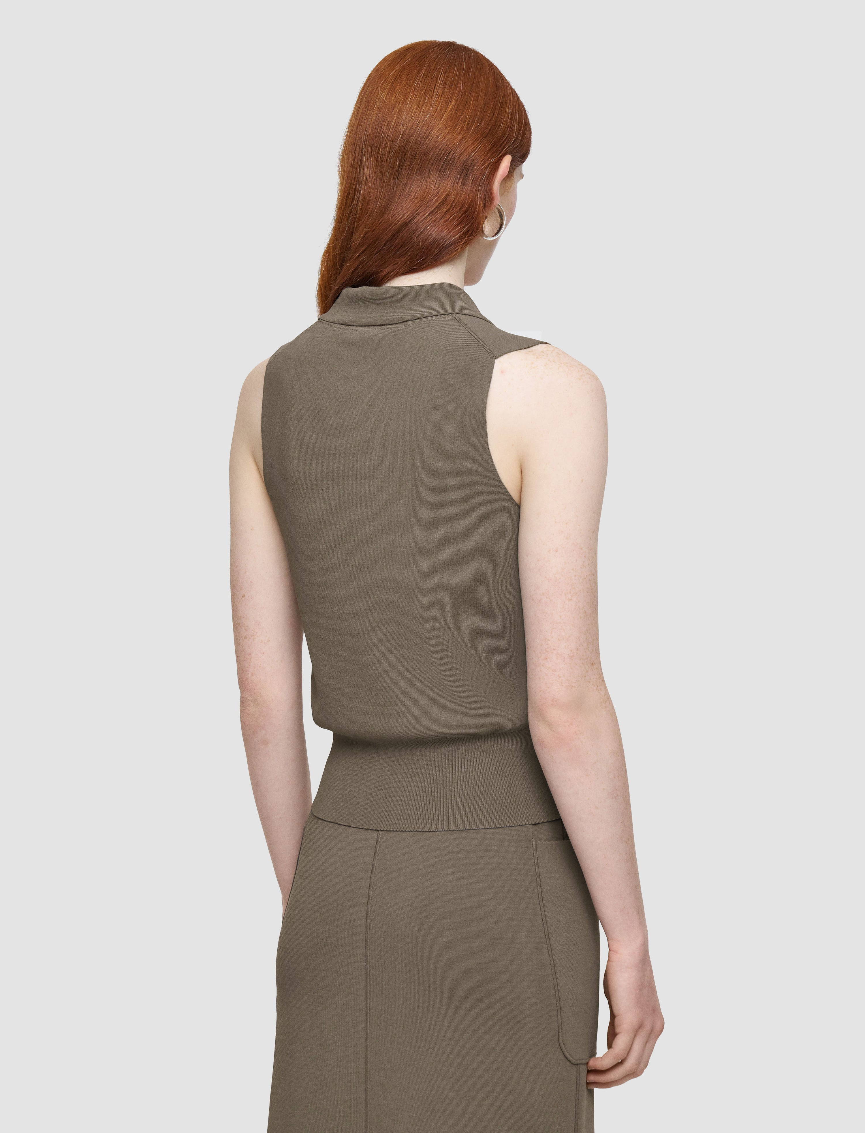 Milano Knit Stretch Vest - 4