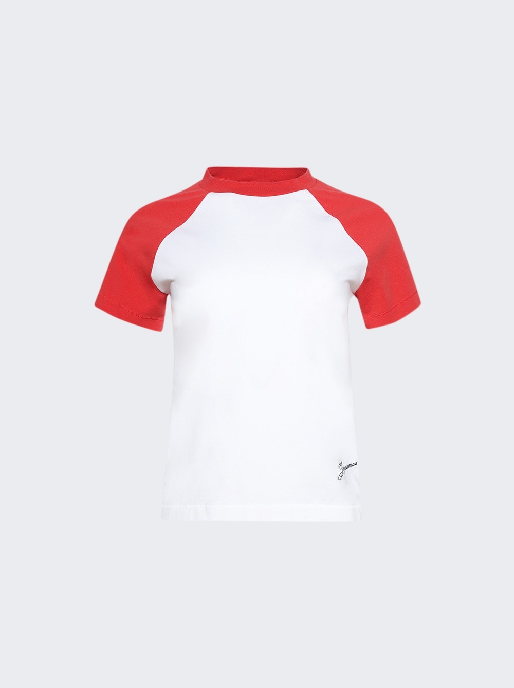 Baseball Tee White And Green - 1