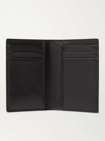 Alexander McQueen Logo-Print Leather Bifold Cardholder outlook