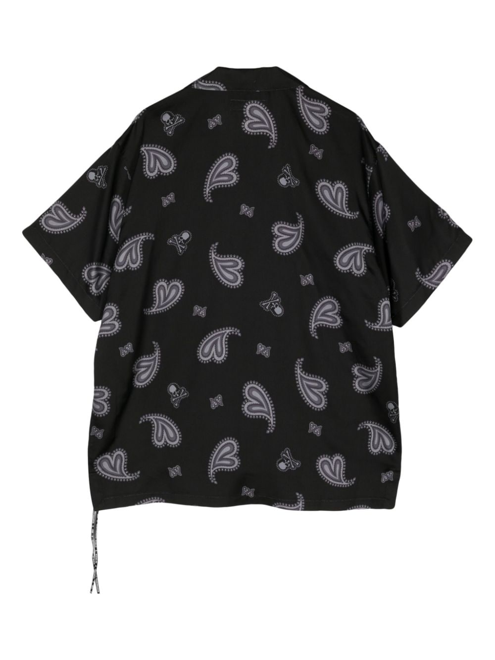 paisley-print silk shirt - 2