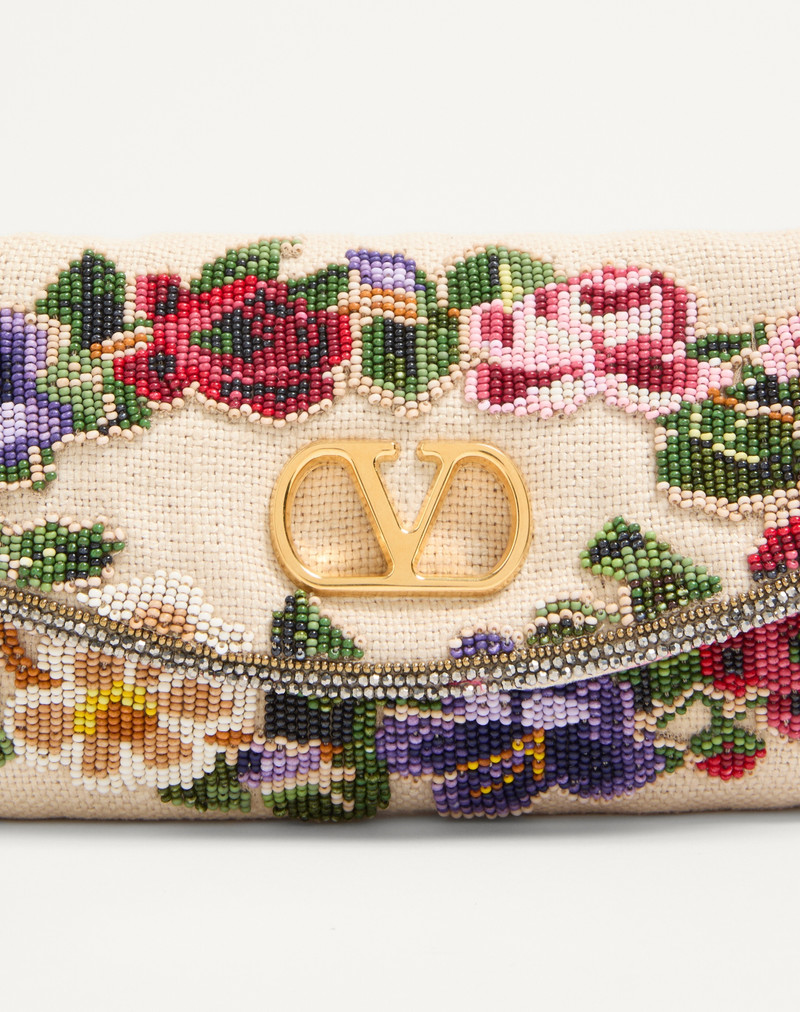 VALENTINO GARAVANI DEVAIN EMBROIDERED SMALL SHOULDER BAG 8