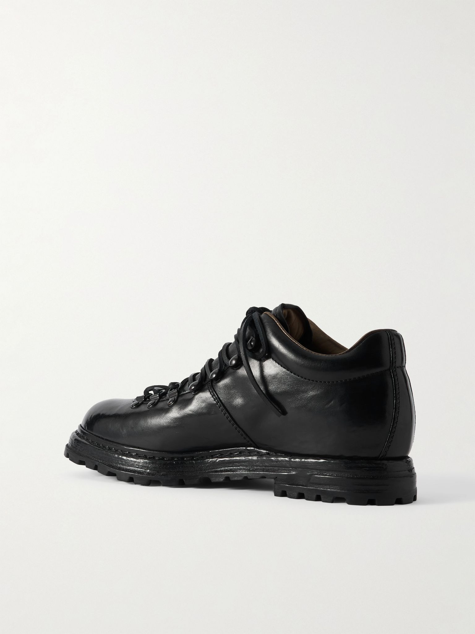 Artik 004 Leather Boots Black - 4