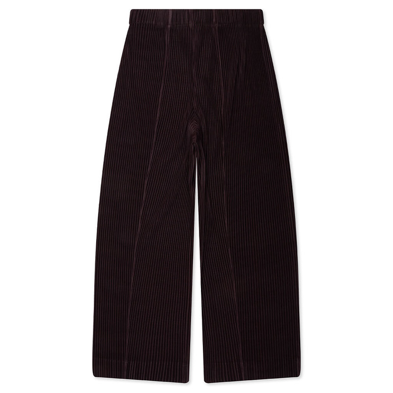 ISSEY MIYAKE MC JANUARY PANTS - EGG PLANT BLACK outlook