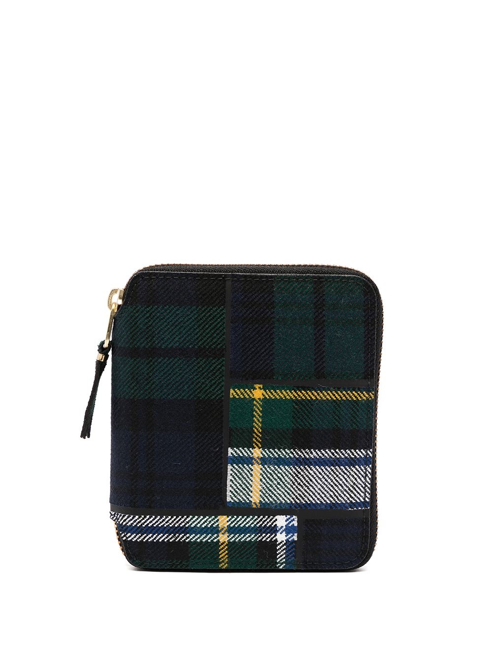 tartan patchwork wallet - 1