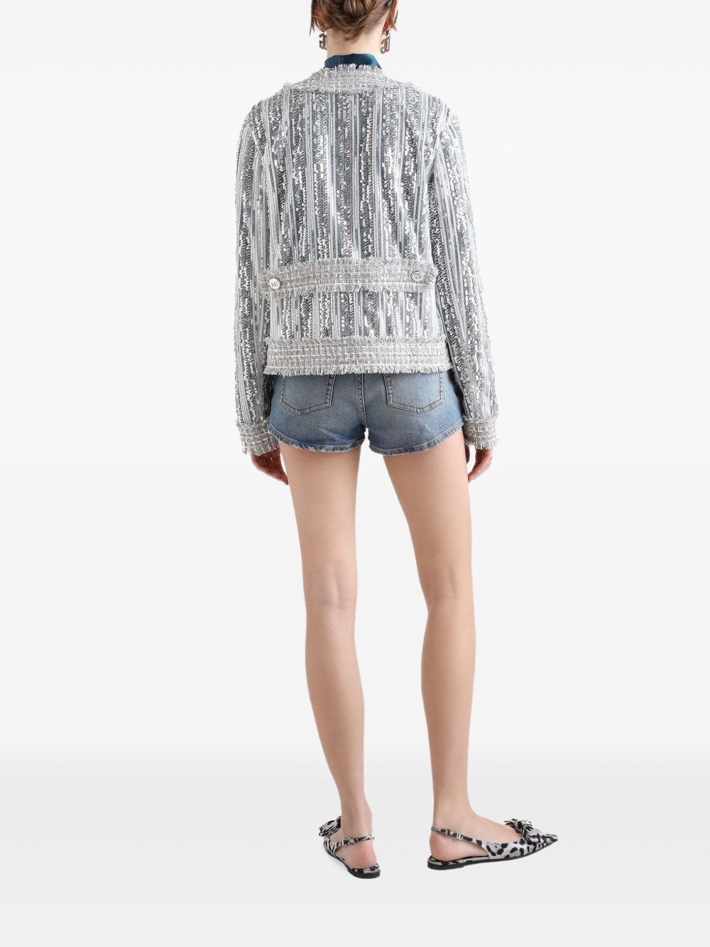denim shorts - 3