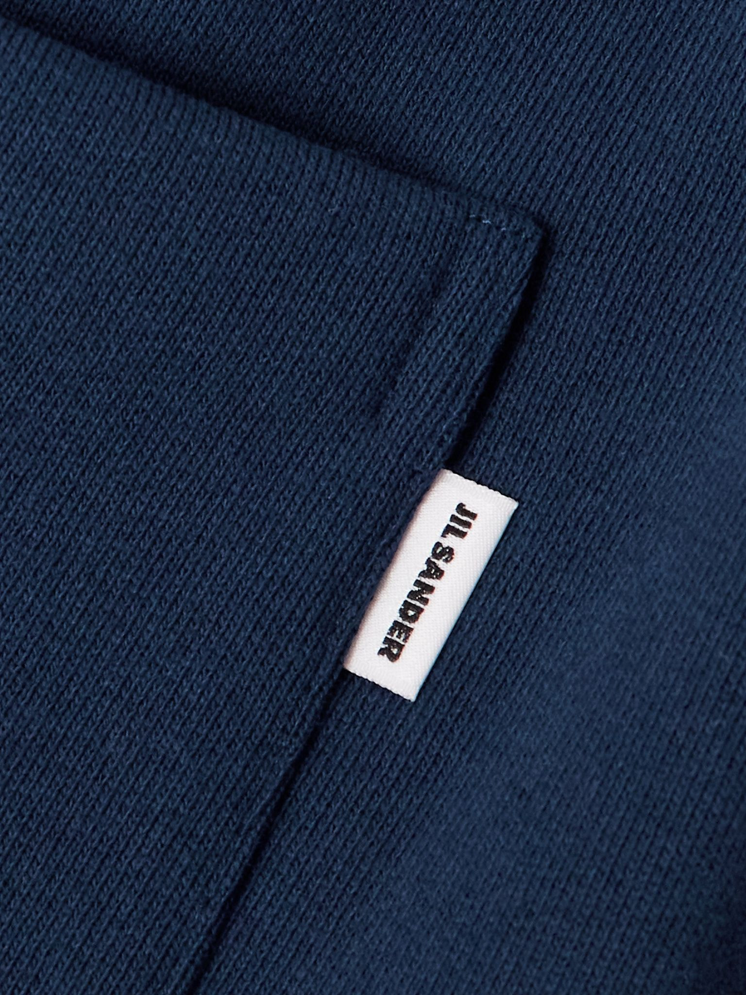 Cotton-jersey track pants Navy - 5