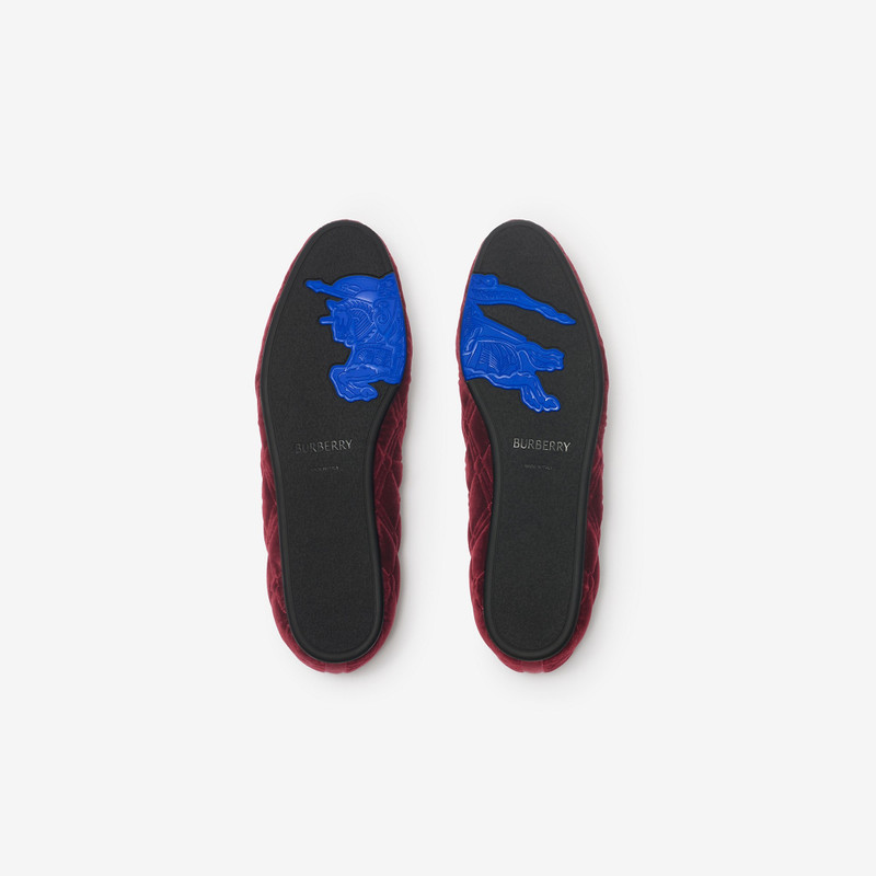 Quilted Velvet Estate Slippers 5