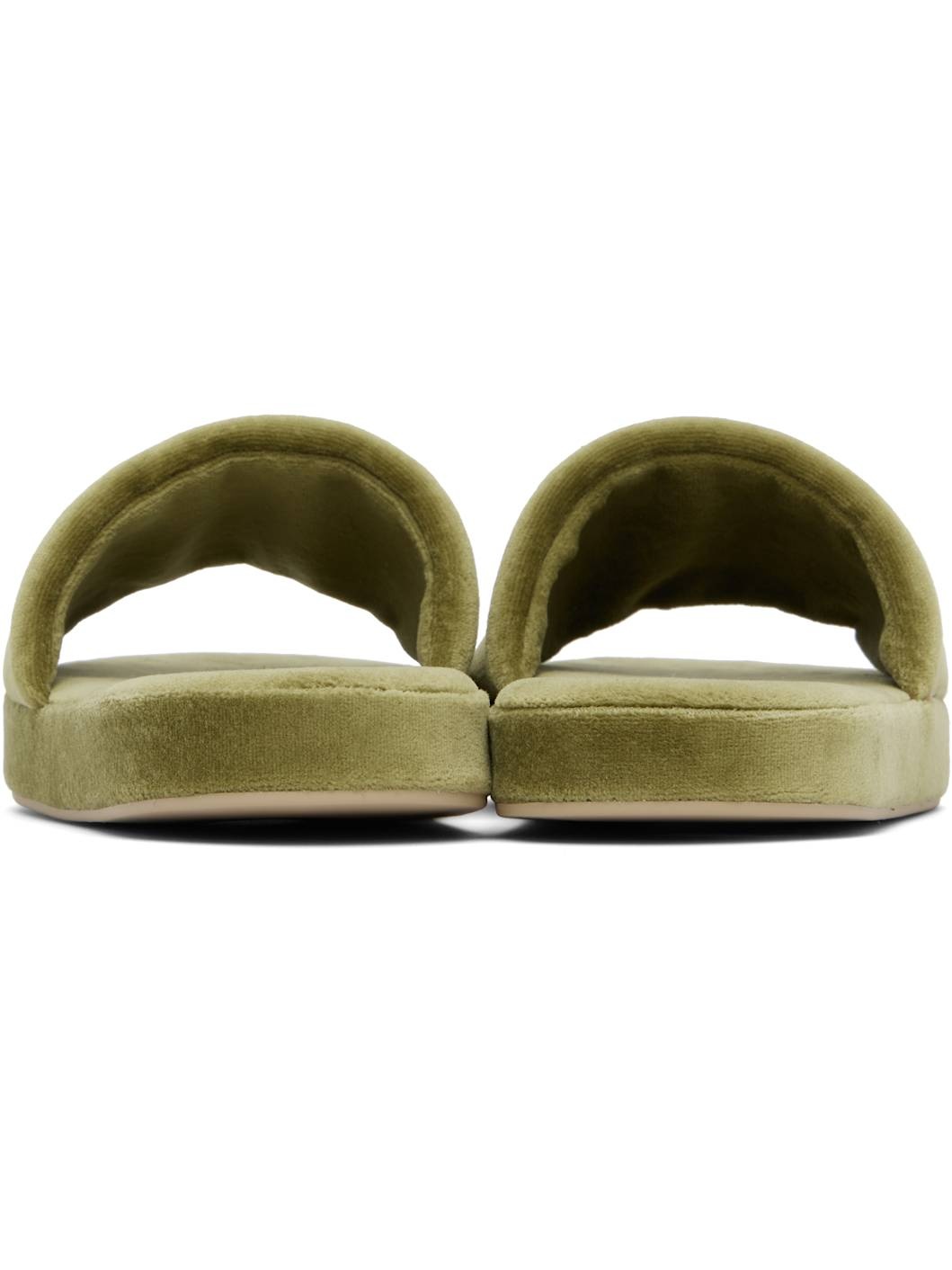 Khaki Pillow Slippers - 2
