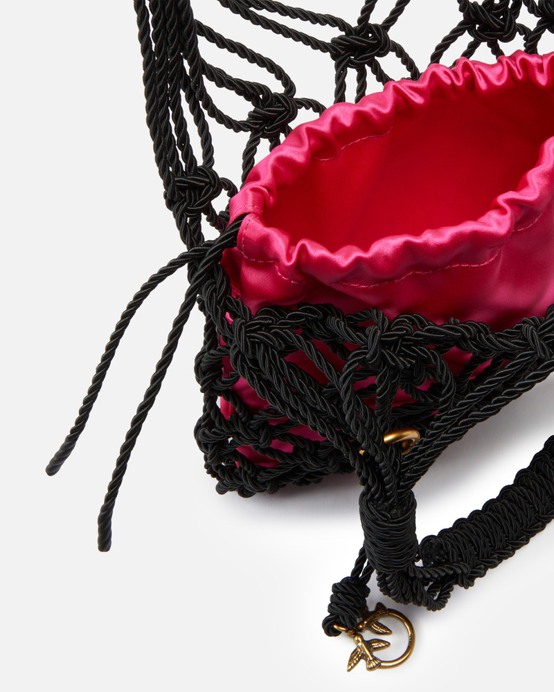 EVENING HANDBAG WITH WOVEN MESH 4