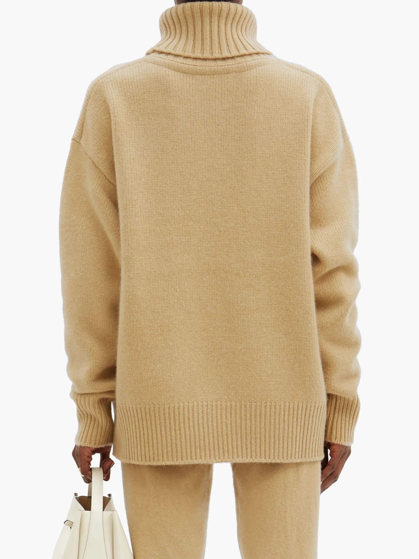 No. 20 Oversize Extra stretch-cashmere sweater - 5