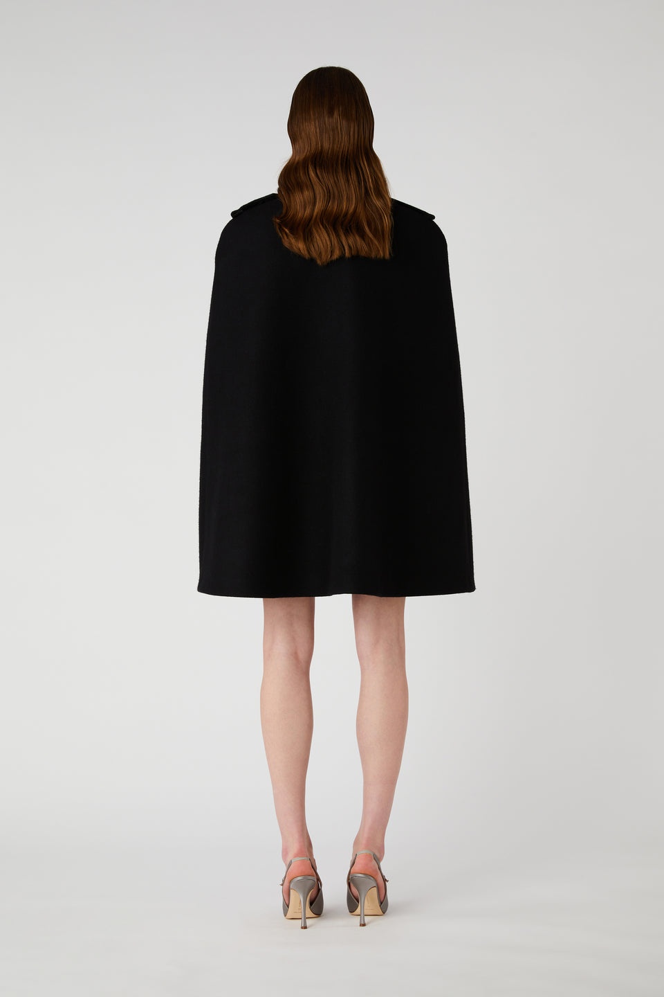 WOOL CAPE WITH JWL BUTTONS - 5