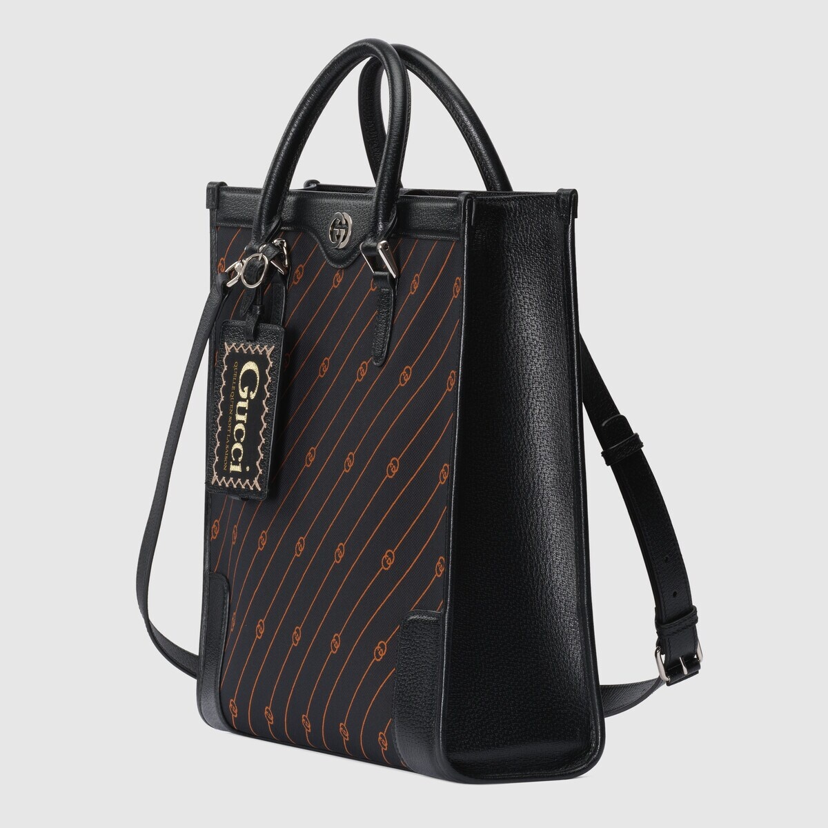 Interlocking G jacquard tote - 2