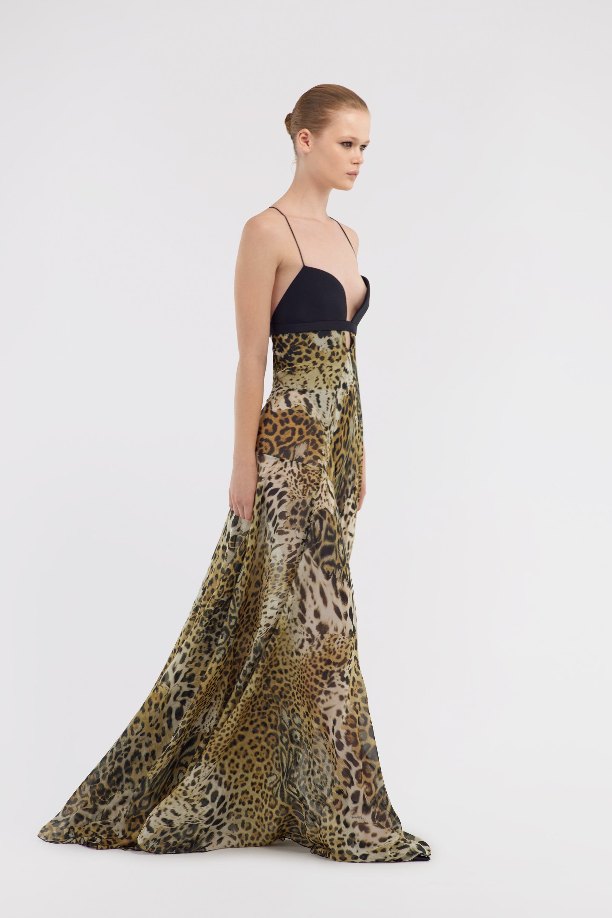 Long dress Jaguar Skin print - 5