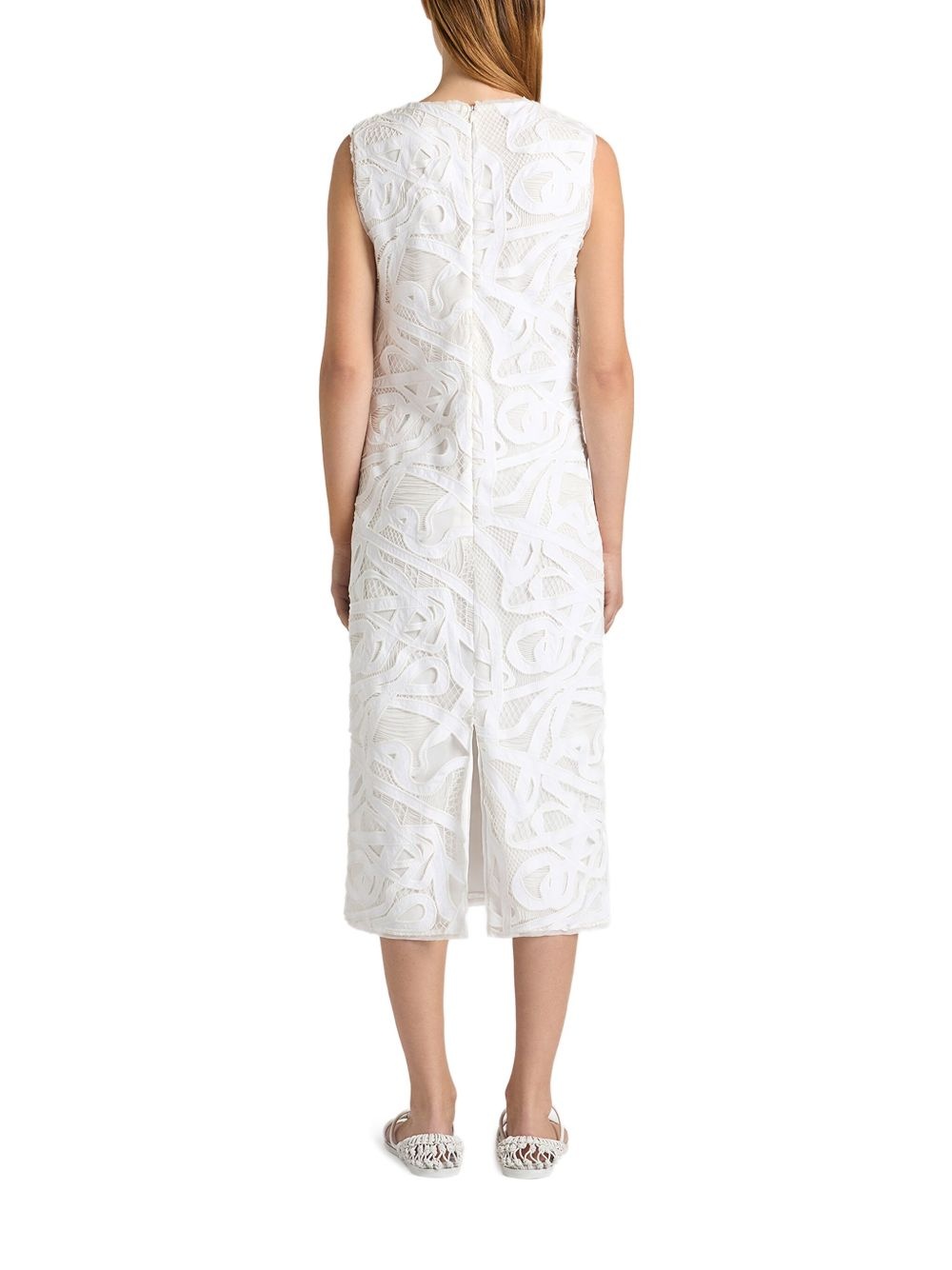 lace midi dress - 3