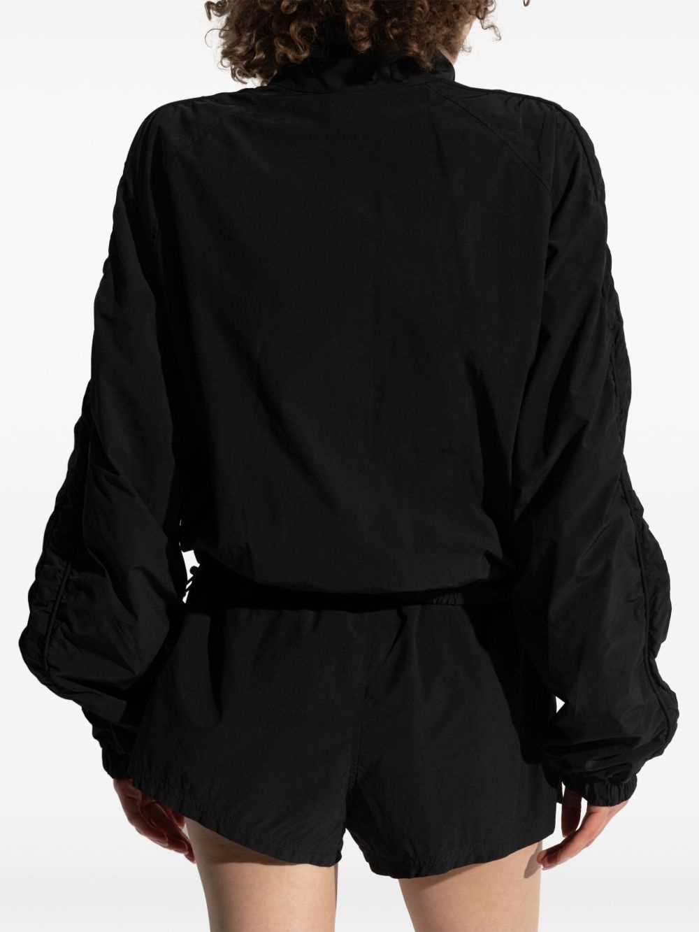 printed logo jacket - 4