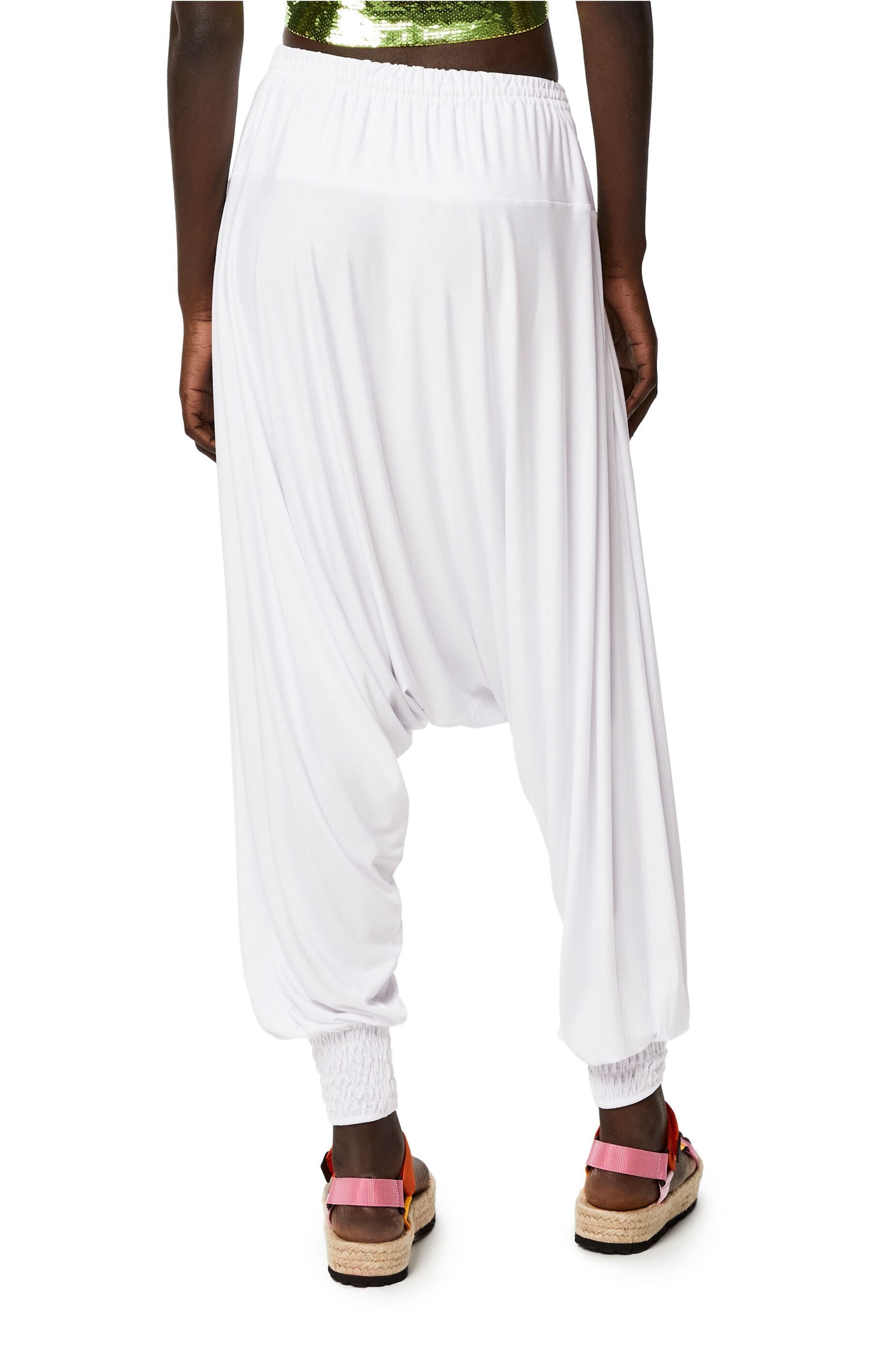 Balloon trousers in viscose - 4
