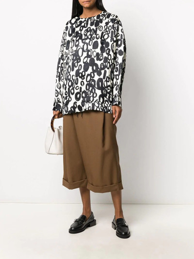 Marni Abstract Drops long-sleeve top outlook