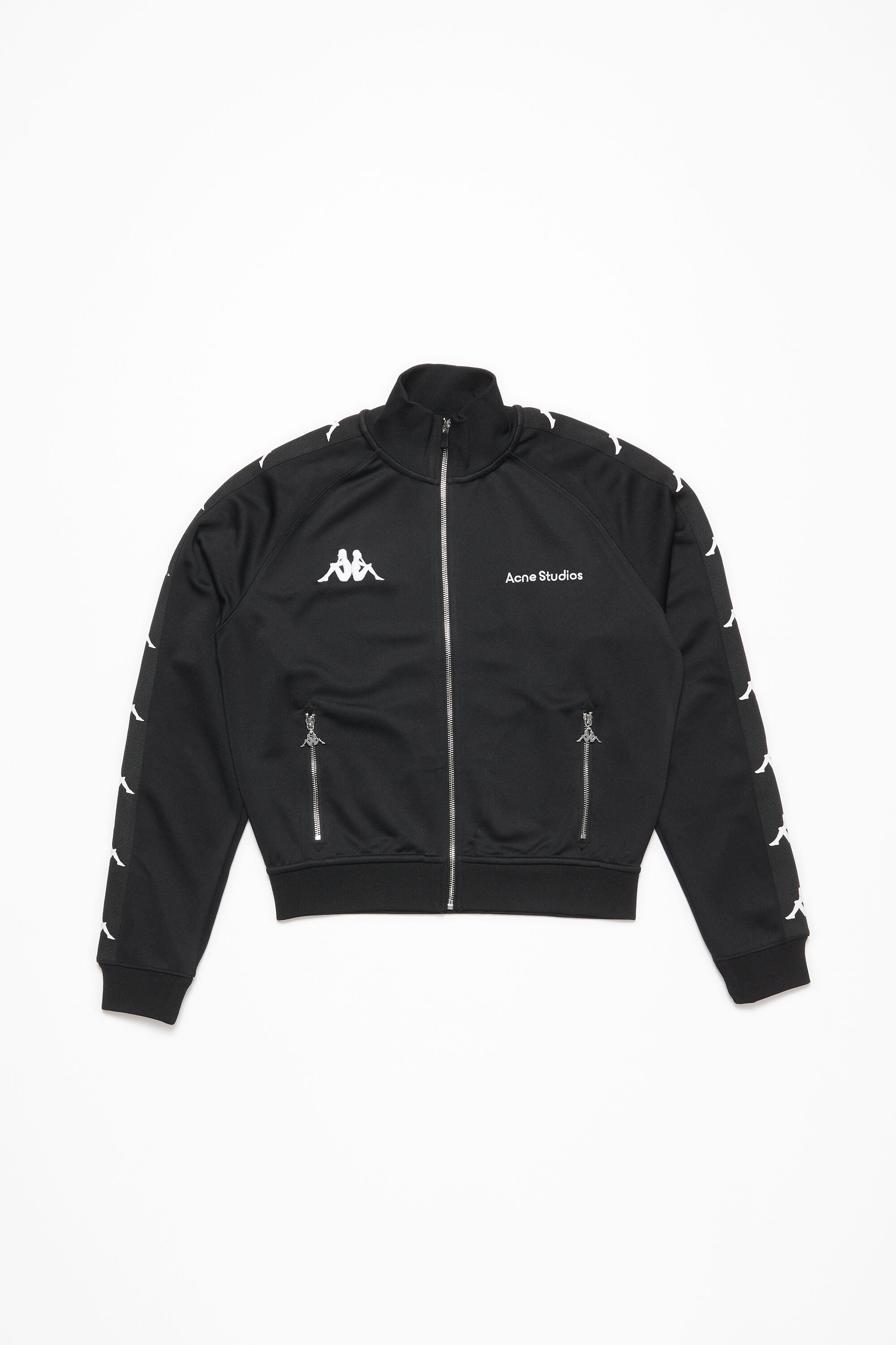 Zipper sweater - Acne Studios x Kappa - Black - 5