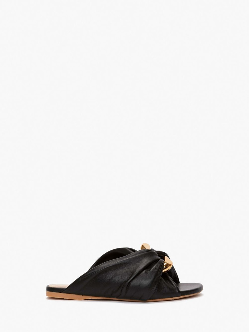 CORNER LEATHER FLATS 1