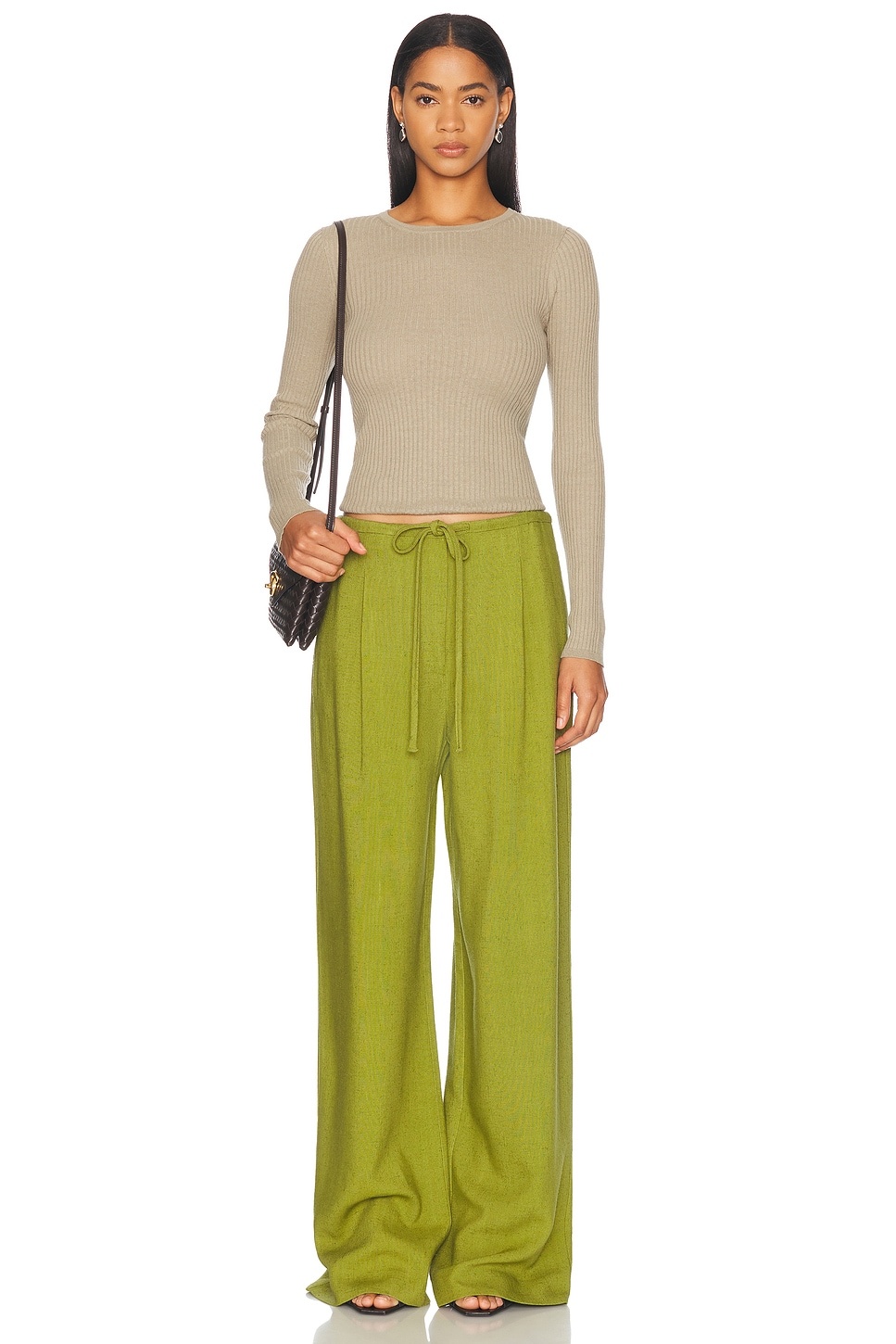 Relaxed Drawstring Trousers - 5