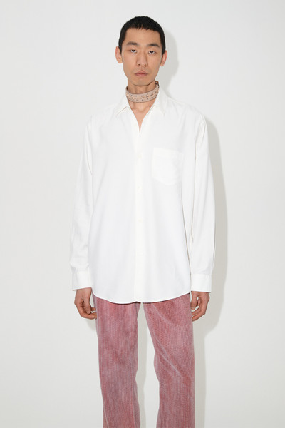 Our Legacy Initial Shirt Off White Fine Silk outlook