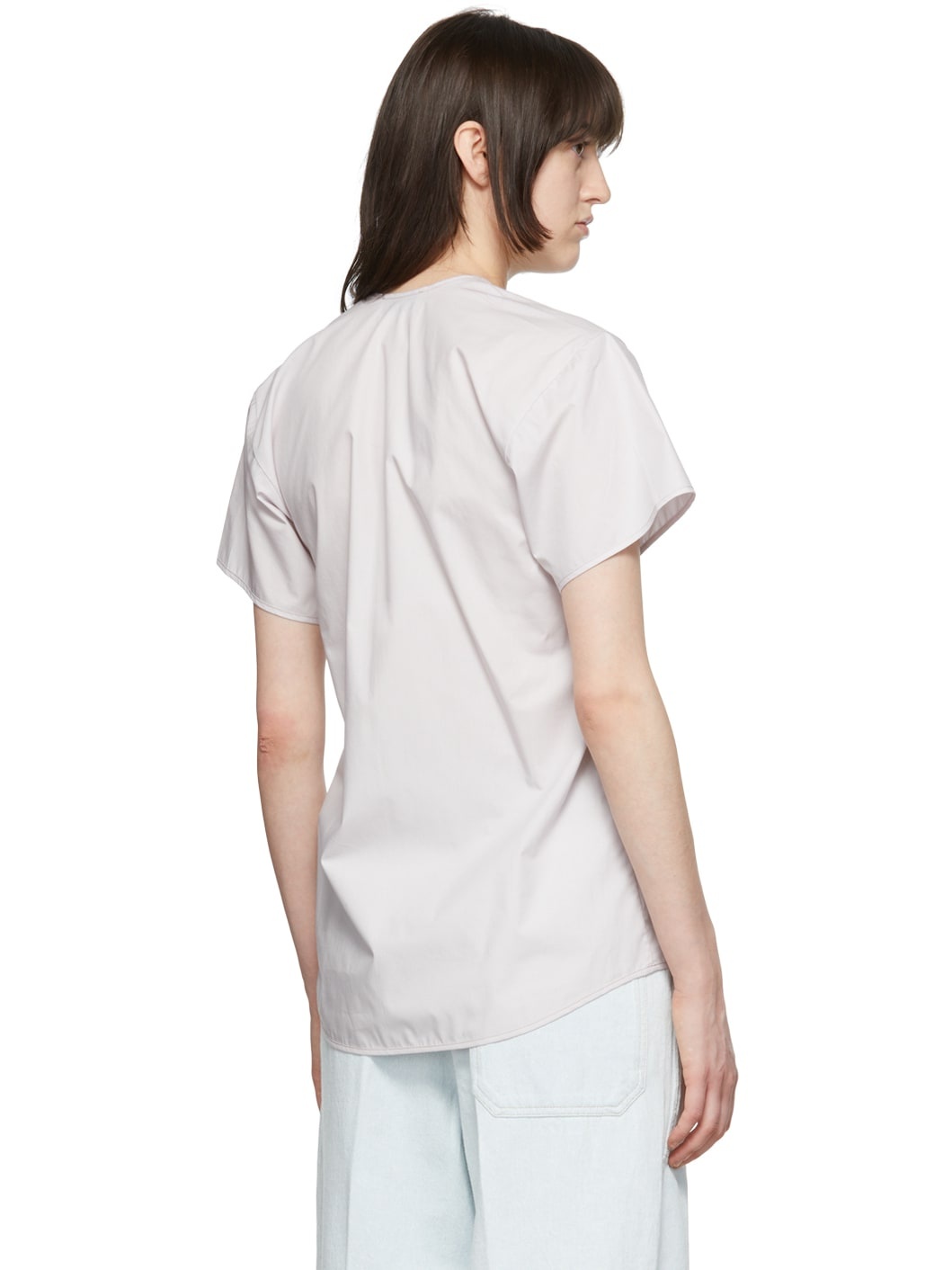 Purple Cotton T-Shirt - 3