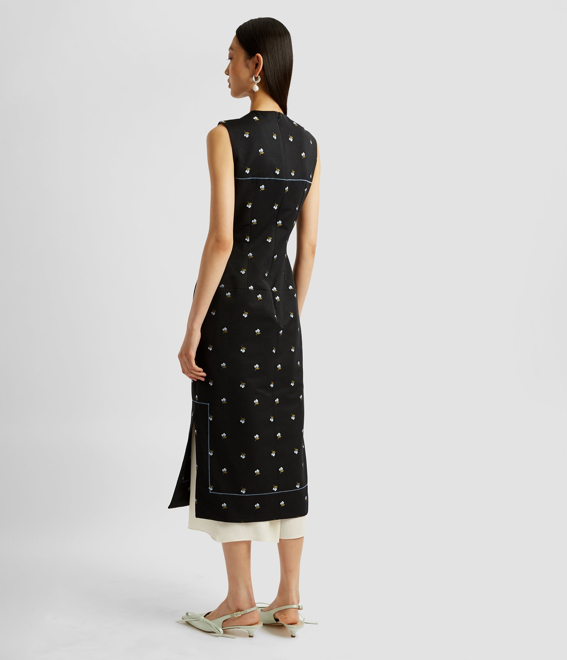 SLEEVELESS PENCIL DRESS - 3