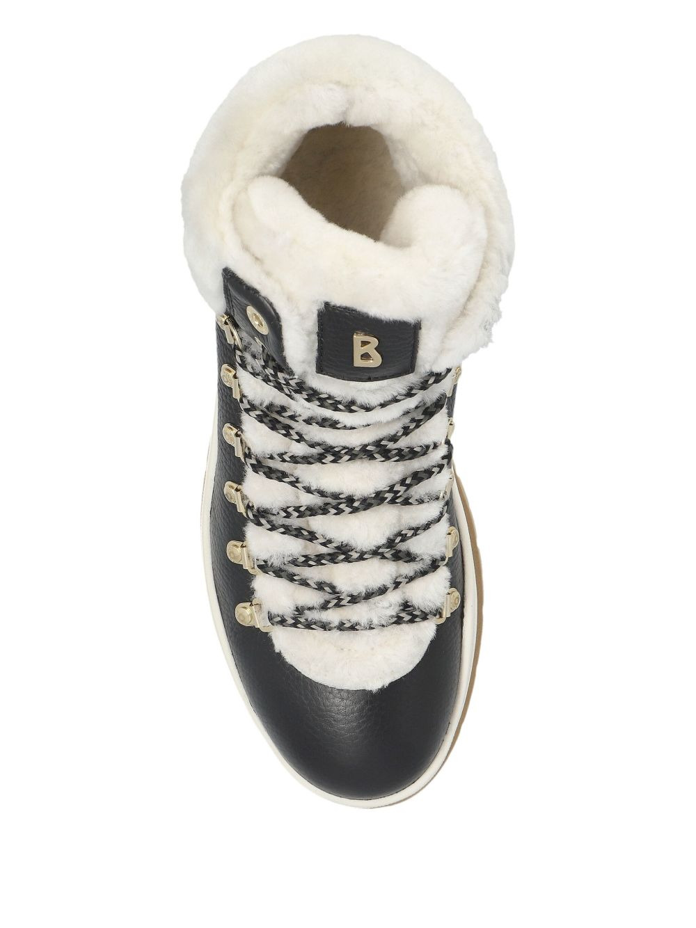 Arosa lace-up shearling trainers - 3