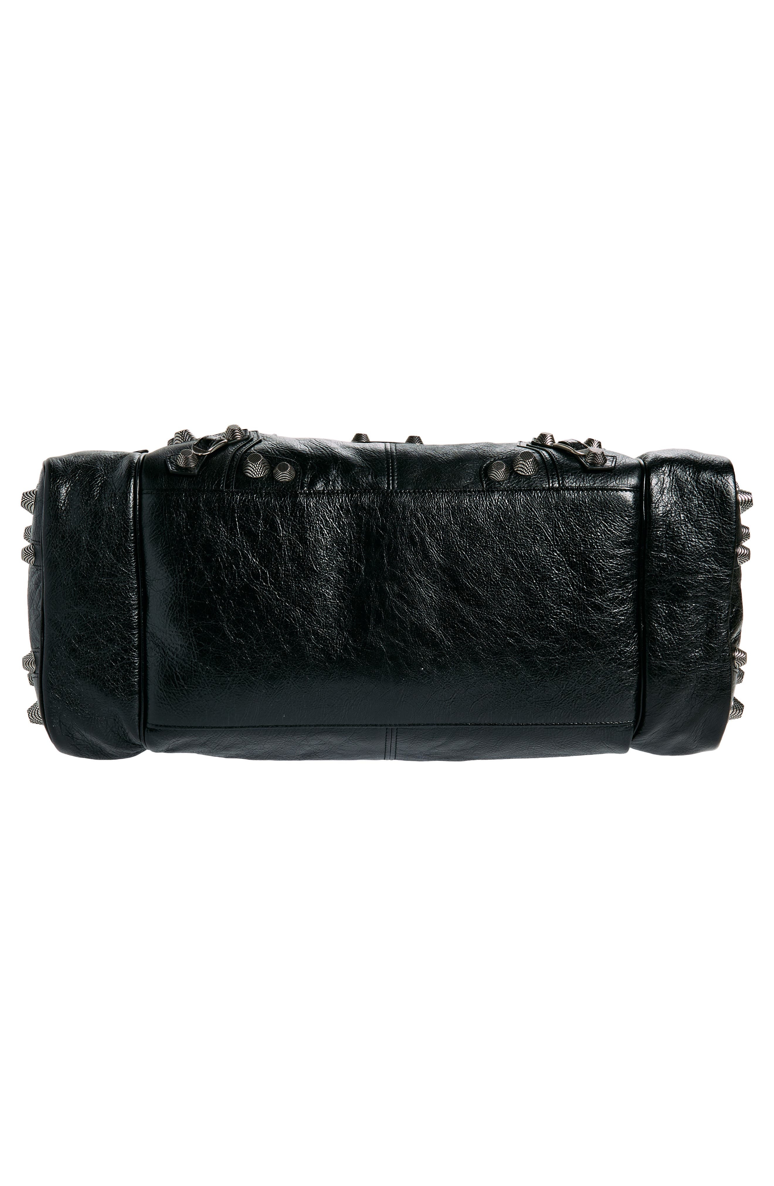 Balenciaga Le Cagole Leather Duffle Bag in Black at Nordstrom - 5