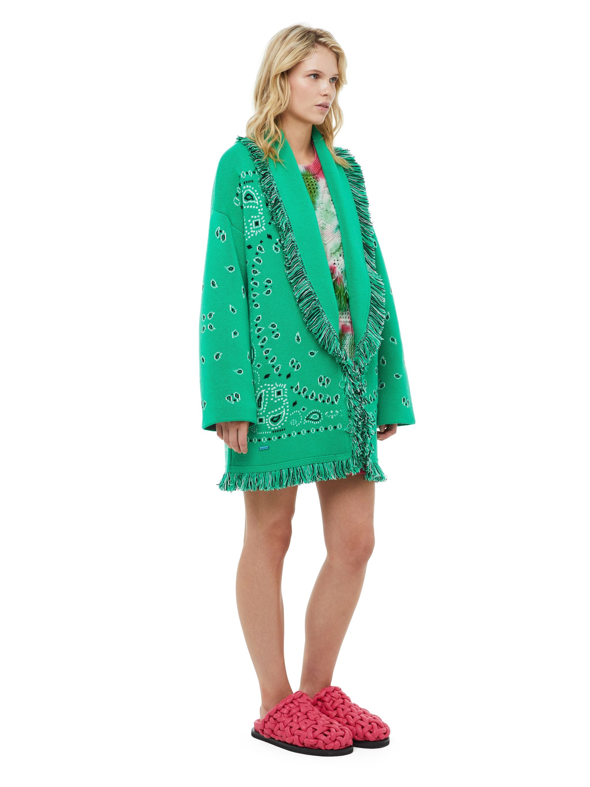 Bandana Jacquard Cardigan - 7