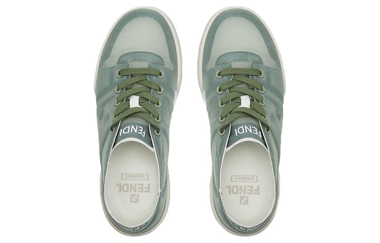 (WMNS) FENDI Match Low Top Mesh 'Green' 8E8415AN7KF1KO8 - 3