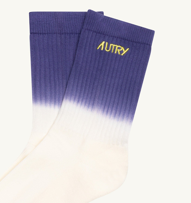 AUTRY SOCKS WITH EMBROIDERY TIE-DYE LOGO UNISEX outlook