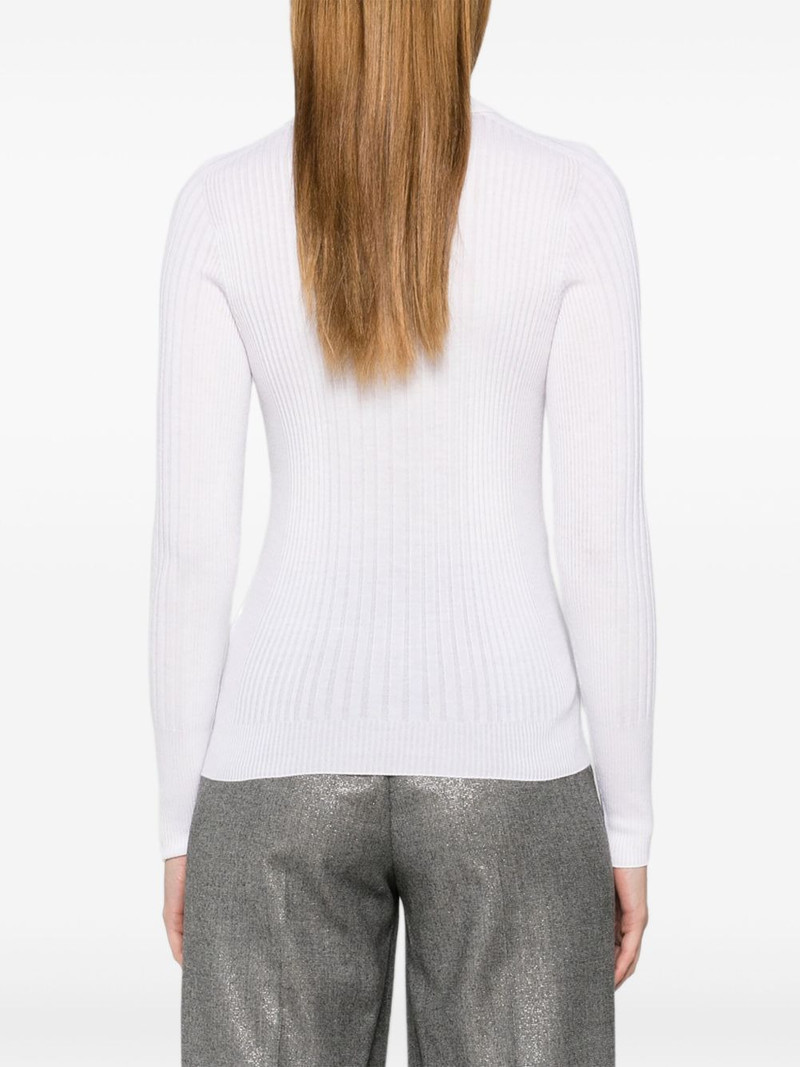 ribbed collared top 4