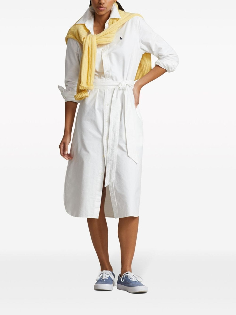 Polo Ralph Lauren Cory Polo Pony-embroidered shirtdress outlook