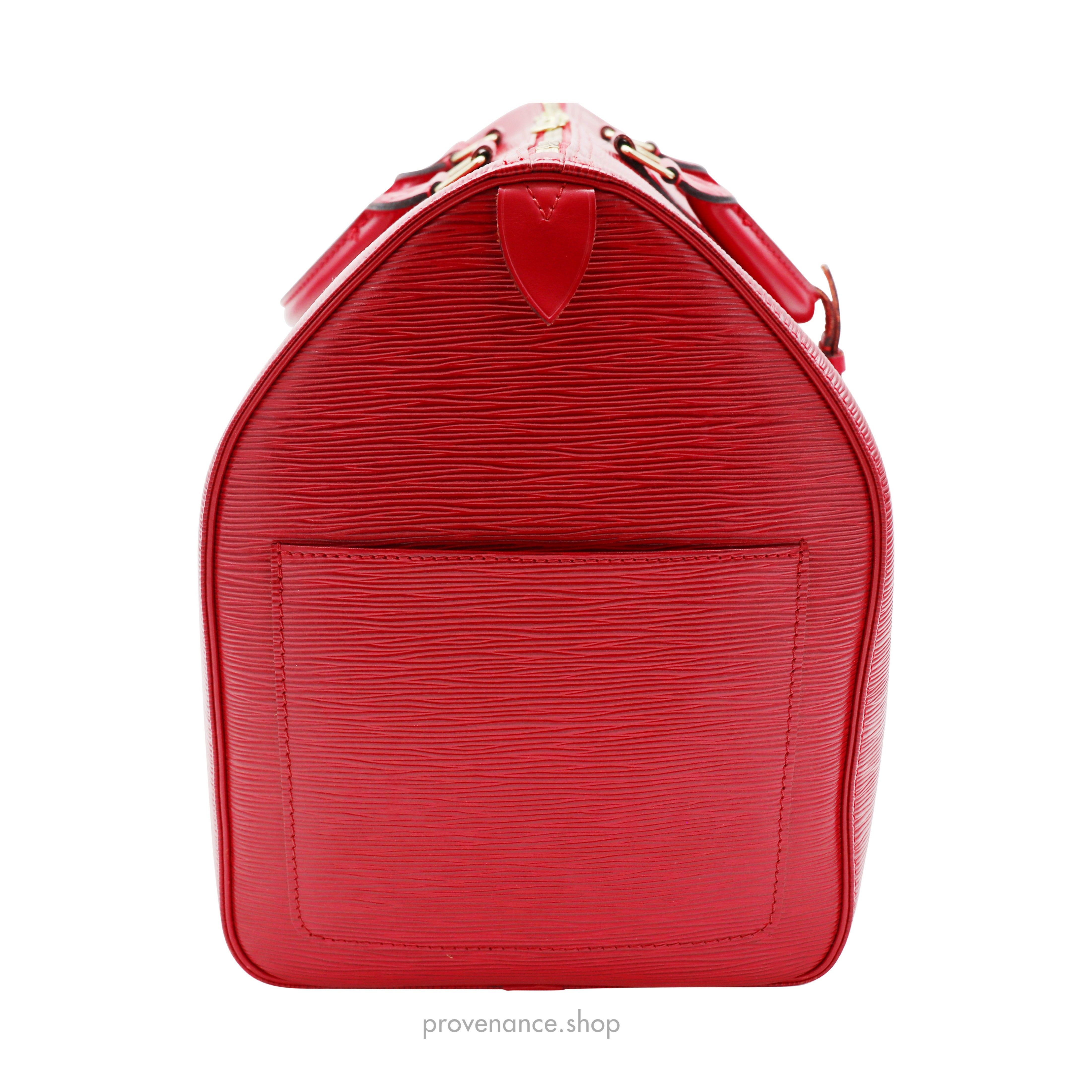 Louis Vuitton Keepall 50 Bag - Red Epi Leather - 4