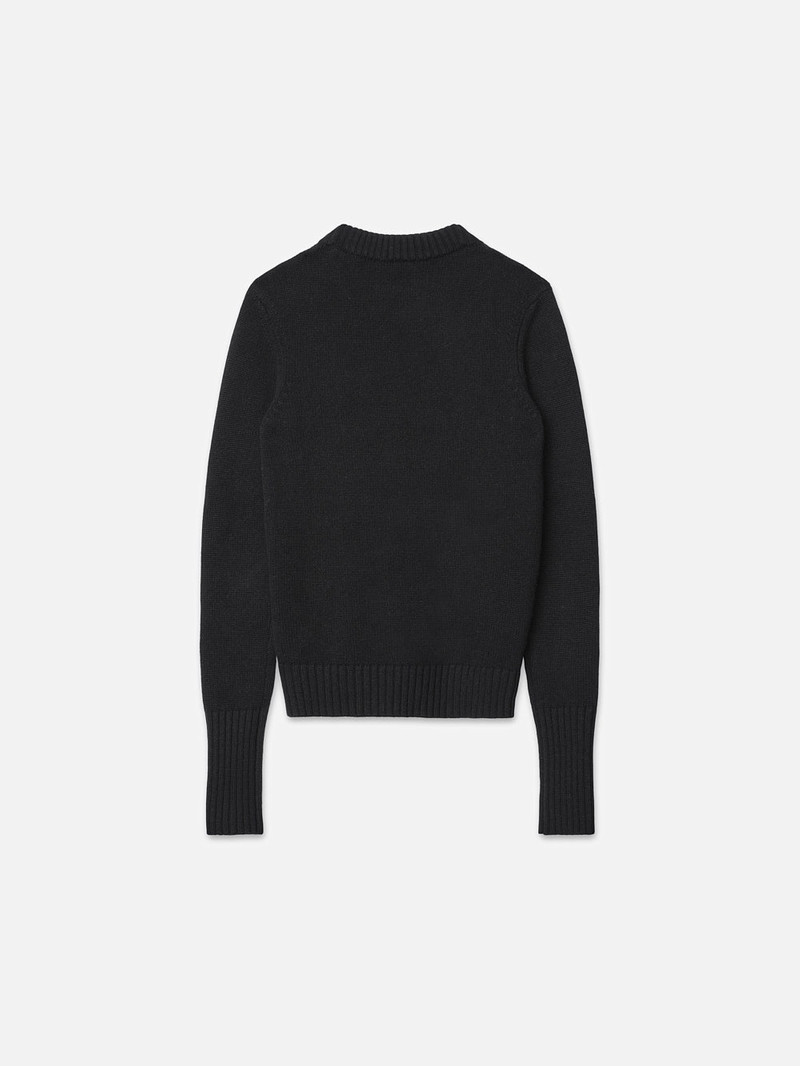 FRAME Ritz Women's Cashmere Sweater in Black outlook